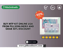 Buy MTP Kit Online USA from PillsOnlinerx and Grab 50% Discount