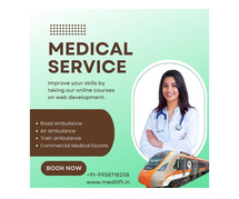 Medilift Train Ambulance Services in Allahabad provides medical help