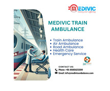 Medivic Train Ambulance Services in Ranchi is the lifeline for critical patients