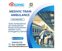 Medivic Train Ambulance Service in Kolkata Advanced Emergency Care