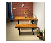 Rethink Dining: Get a Woodensure Table for 5% Off + Free Shipping Right Now!