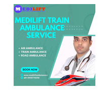 Medilift Train Ambulance Services in Delhi Medical Services Provides