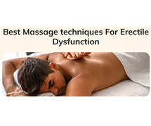 Does massage help with erectile dysfunction