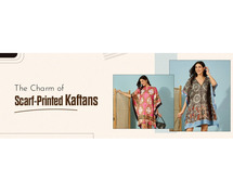 Scarf-Printed Kaftans: A Perfect Blend of Style and Comfort - The Kaftan Company