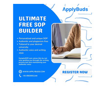 SOP Builder Online | ApplyBuds