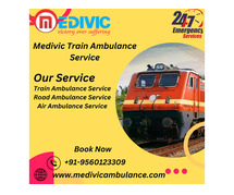 Medivic Train Ambulance service in Mumbai  provides 24/7 Patient Transfer