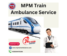 Mpm Train Ambulance Services in Darbhanga guarantees affordable fares