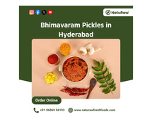 Bhimavaram Pickles in Hyderabad | +91 96069 56193 | NatuRaw