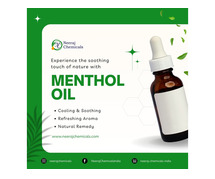 Menthol Oil Suppliers in India