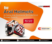 Buy Now Arai Helmets For Superior Motorcycle Riding Safety In India