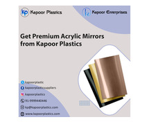 Get Premium Acrylic Mirrors from Kapoor Plastics