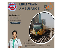 Use the most trusted MPM Train Ambulance service in Raipur for quick and caring transfer