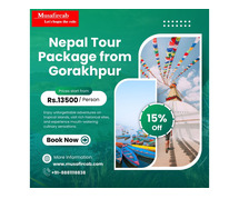 Nepal Tour Package from Gorakhpur