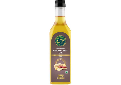 Boost Your Health with GirOrganic’s Wood Pressed Groundnut Oil!