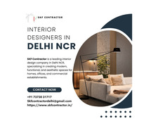 Creative Interior Designers in Delhi NCR for Beautiful Interiors