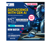 Data science with Gen Ai Online New Batch