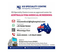 Visa medical Health checkup in Ganapathy- Now Screening(UK & AUS)