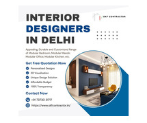 Modern & Traditional Interior Designers in Delhi NCR