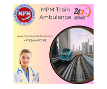 MPM Train Ambulance Service in Jabalpur has a Highly Qualified Medical Crew