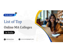 List of Top Online MA Colleges in India