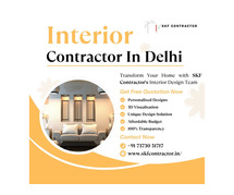 Best Interior Fit-Out Contractors in Delhi for Modern Makeovers