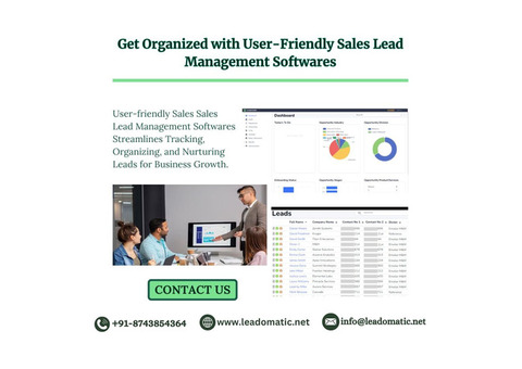 Get Organized with User-Friendly Sales Lead Management Softwares