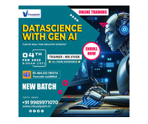 Data science with Gen Ai Online New Batch