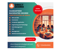 Back Date Degree Certificates