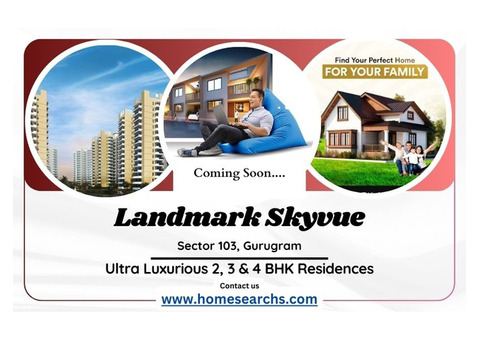 Landmark Skyvue Sector 103 Gurgaon - Nature's Embrace, Luxury's Grace