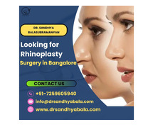 Looking for Rhinoplasty Surgery in Bangalore.?