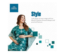 Explore Trendy Maternity Nightdresses & Long Gowns – The Kaftan Company