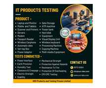 IT Product Testing Laboratory in India