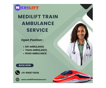 Medilift Train Ambulance service in Allahabad is known for reliable emergency assistance