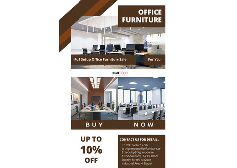 Full Setup Office Furniture Sale in Riyadh, Saudi Arabia – Order Now!