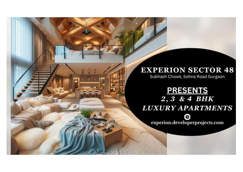 Experion Sector 48 Gurgaon - The Pinnacle Of Perfection