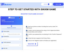 Join Sikkim Game Signup Sikkim Game Now