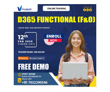 D365 Functional F&O Online Free Demo