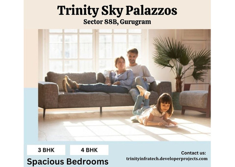 Exclusive 3 & 4 BHK Homes at Trinity Sky Palazzos Gurugram