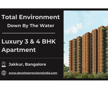 Total Environment Down By The Water - Premium 3 & 4 BHK Residences in Tranquil Jakkur, Bangalore