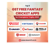 Top 8 GST Free Fantasy Cricket Apps for Champions Trophy 2025