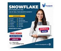 Snowflake Training in India | Snowflake Course - Visualpath