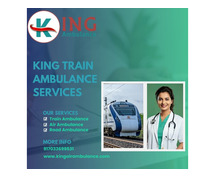 Shifting your loved one is Hassle-Free via the King Train Ambulance in Indore