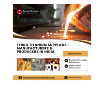 Ferro Titanium Suppliers, Manufacturers & Producers | Custom Alloy Solutions!