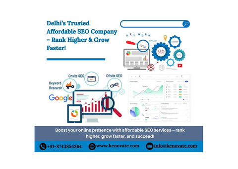 Delhi’s Trusted Affordable SEO Company – Rank Higher & Grow Faster!