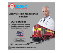 Get Medivic Train Ambulance in Jamshedpur for Quick Emergency Response