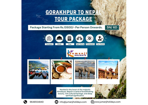 Gorakhpur to Nepal Tour Package, Nepal tour package from Gorakhpur