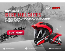 Buy best bike helmets in India for Complete Coverage and Confidence