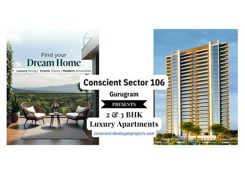 Conscient Sector 106 - Finest Planning And Lavish Living In Gurugram