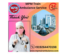 MPM Train Ambulance in Silchar is Active 24/7 during any Emergency Time