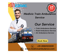 Medivic Train Ambulance Service in Allahabad Ensures Patient's Safety during Transfer